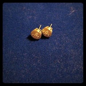 Sterling silver round earings